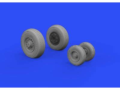 F-14D wheels 1/48 - Amk - zdjęcie 2