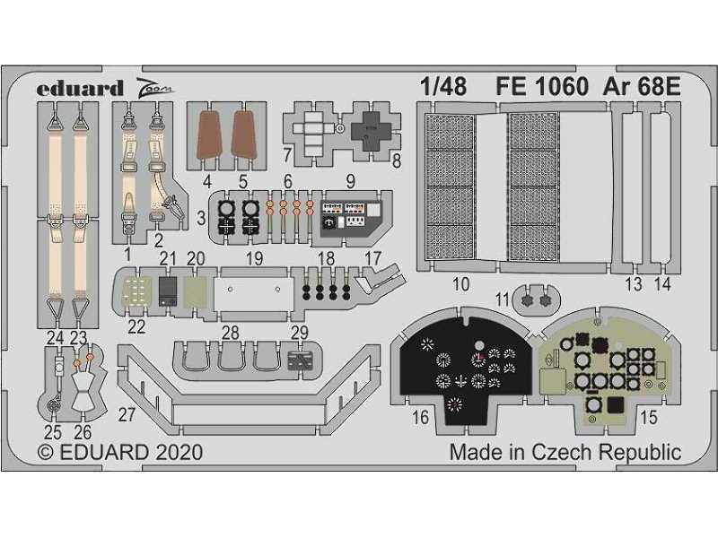 Ar 68E 1/48 - Roden - zdjęcie 1