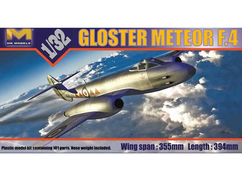 Gloster Meteor F4 - zdjęcie 1 Gloster Meteor F4 - zdjęcie 1