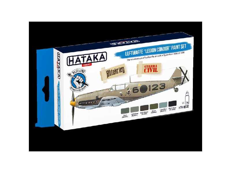Htk-bs32 Luftwaffe Legion Condor Paint Set - zdjęcie 1 Htk-bs32 Luftwaffe Legion Condor Paint Set - zdjęcie 1