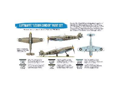 Htk-bs32 Luftwaffe Legion Condor Paint Set - zdjęcie 2