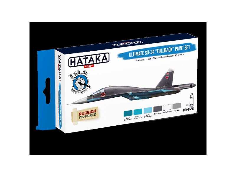 Htk-bs58 Ultimate Su-34 'fullback Paint Set - zdjęcie 1 Htk-bs58 Ultimate Su-34 'fullback Paint Set - zdjęcie 1