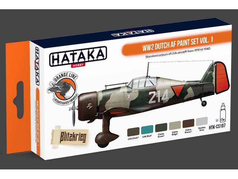 Htk-cs107 WW2 Dutch Af Paint Set Vol.1 - zdjęcie 1 Htk-cs107 WW2 Dutch Af Paint Set Vol.1 - zdjęcie 1