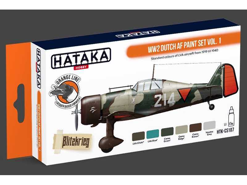 Htk-cs107 WW2 Dutch Af Paint Set Vol.1 - zdjęcie 1