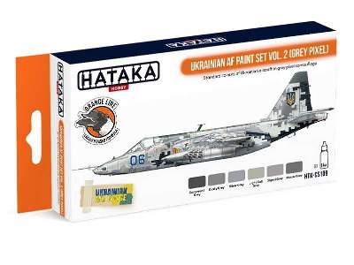 Htk-cs109 Ukrainian Af Paint Set Vol.2 (Grey Pixel) - zdjęcie 1