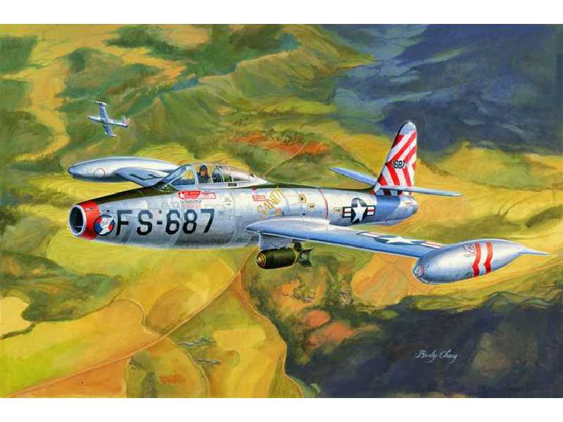 F-84E Thunderjet - zdjęcie 1 F-84E Thunderjet - zdjęcie 1