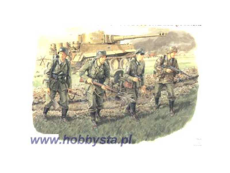 Figurki Panzergrenadier Division "Großdeutschland" - zdjęcie 1 Figurki Panzergrenadier Division "Großdeutschland" - zdjęcie 1