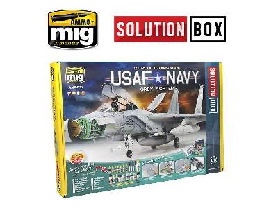USAf Navy Grey Fighters Solution Box - zdjęcie 1