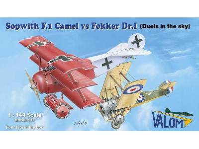 Sopwith F.1 Camel vs Fokker Dr.I - zdjęcie 1