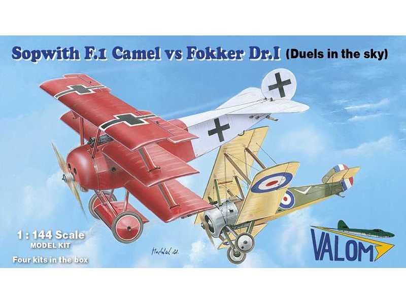 Sopwith F.1 Camel vs Fokker Dr.I - zdjęcie 1 Sopwith F.1 Camel vs Fokker Dr.I - zdjęcie 1