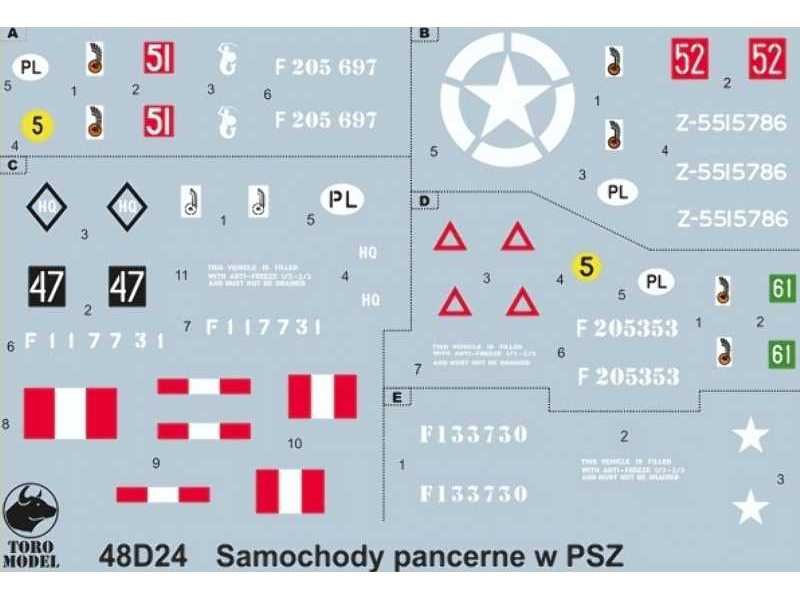 Samochody Pancerne W Psz / 1 Dywizja Pancerna 1942-1946 - zdjęcie 1 Samochody Pancerne W Psz / 1 Dywizja Pancerna 1942-1946 - zdjęcie 1