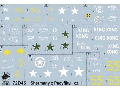 Shermany Z Wysp Pacyfiku Cz.1 - zdjęcie 1