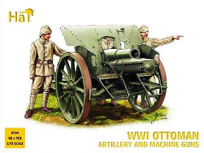 Artyleria osmańska z karabinami maszynowymi - II W.Ś. - zdjęcie 1