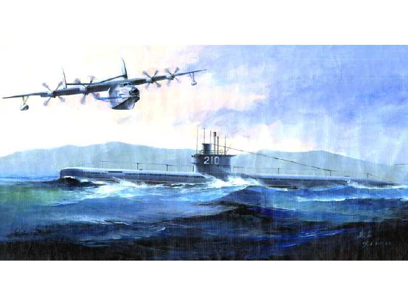 Chiński okręt podwodny Typu 033 & SH-5 (Shuishang Hongzha-5) - zdjęcie 1 Chiński okręt podwodny Typu 033 & SH-5 (Shuishang Hongzha-5) - zdjęcie 1