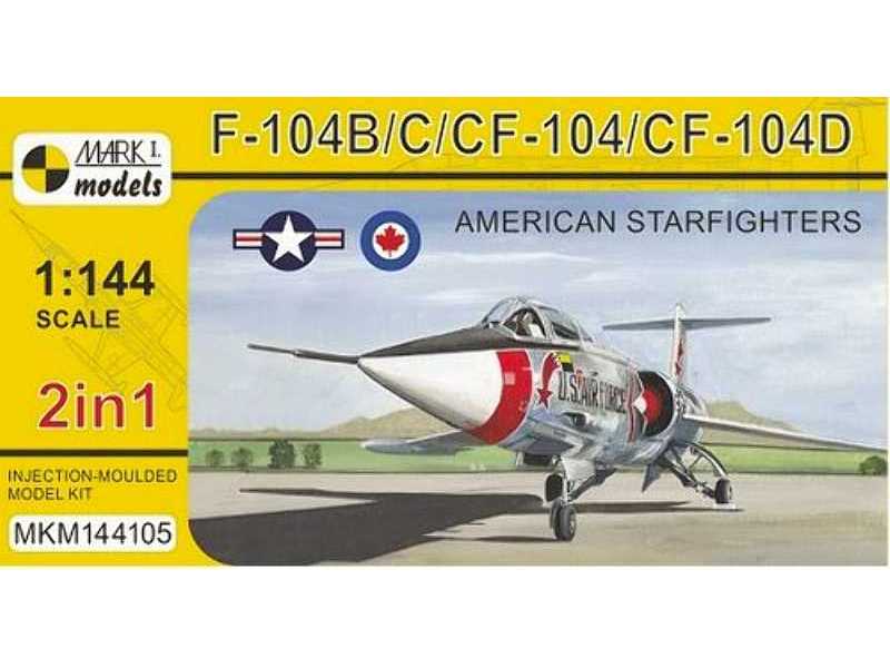 F-104b/C/Cf-104/D Starfighter (2mod.) - zdjęcie 1 F-104b/C/Cf-104/D Starfighter (2mod.) - zdjęcie 1