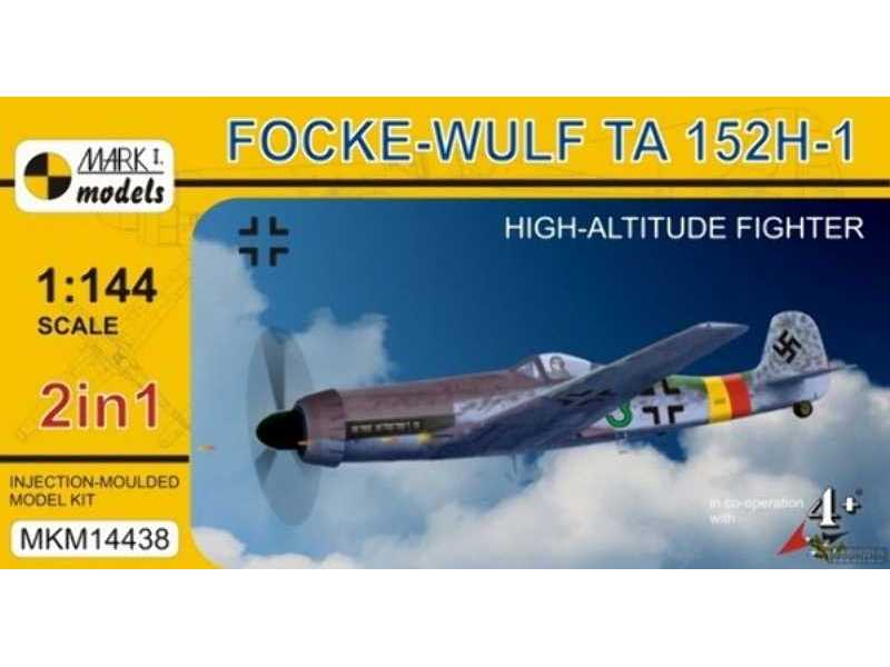 Focke-wulf Ta-152h-1 2 In1 - zdjęcie 1 Focke-wulf Ta-152h-1 2 In1 - zdjęcie 1