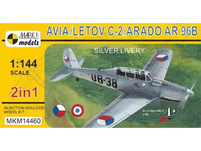 Avia/Letov C-2/Arado Ar-96b 'silver Livery' (2in1) - zdjęcie 1