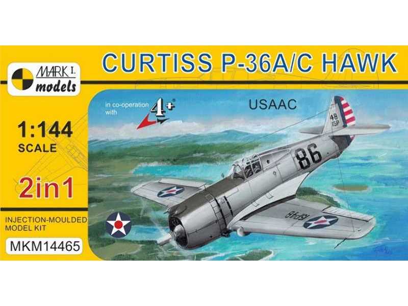 Curtiss P-36a/C Hawk (2in1) - zdjęcie 1 Curtiss P-36a/C Hawk (2in1) - zdjęcie 1