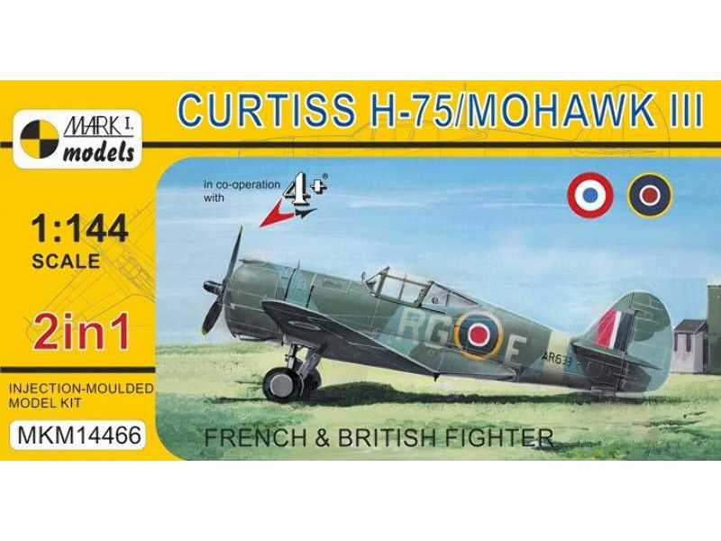 Curtiss H-75/Mohawk Iii (2in1) - zdjęcie 1 Curtiss H-75/Mohawk Iii (2in1) - zdjęcie 1