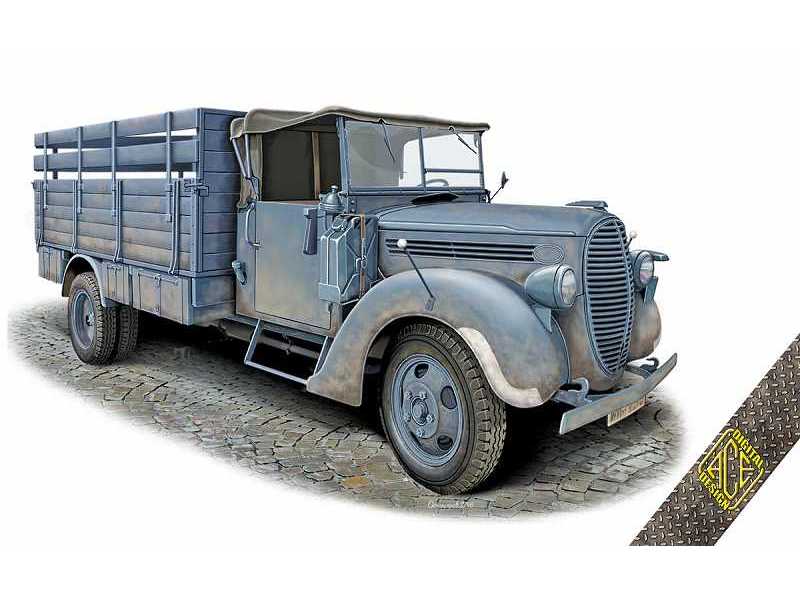 G917T 3t German Cargo truck (soft cab) - zdjęcie 1 G917T 3t German Cargo truck (soft cab) - zdjęcie 1