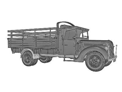 G917T 3t German Cargo truck (soft cab) - zdjęcie 10