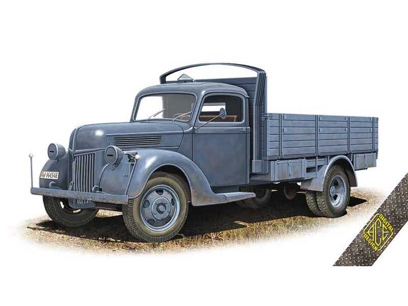 V-3000 German 3t truck (early flatbed) - zdjęcie 1