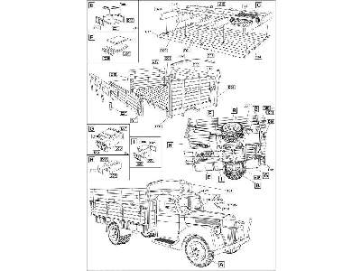 V-3000 German 3t truck (early flatbed) - zdjęcie 20