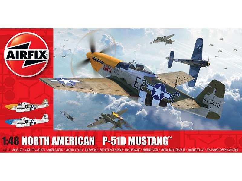 North American P51-D Mustang - ogon bez płetwy grzbietowej - zdjęcie 1