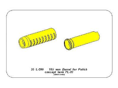 Lufa 105mm do polskiego koncepcyjnego czołgu PL-01 - zdjęcie 10