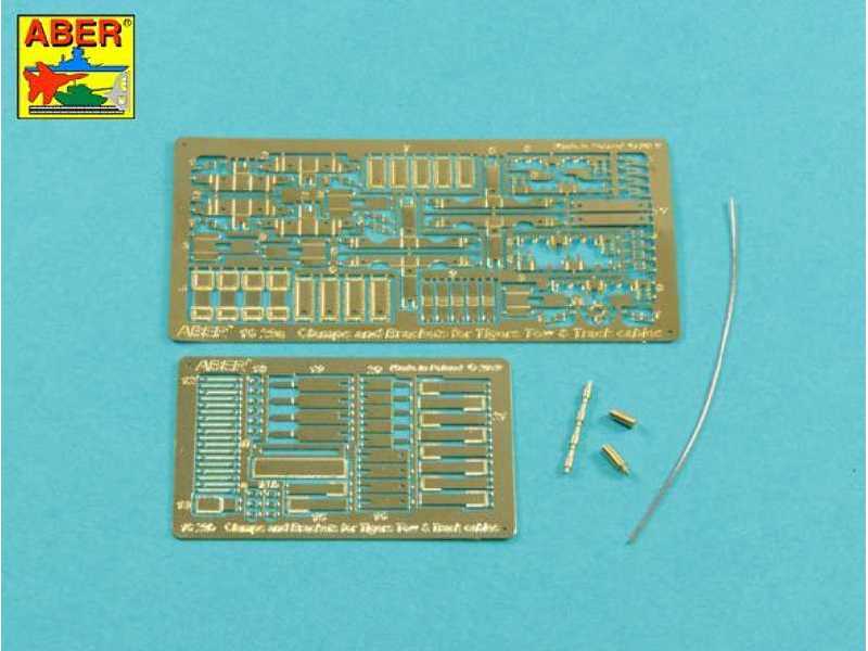 Uchwyty do lin do czołgów typu Tygrys I i Tygrys Królewski - zdjęcie 1
