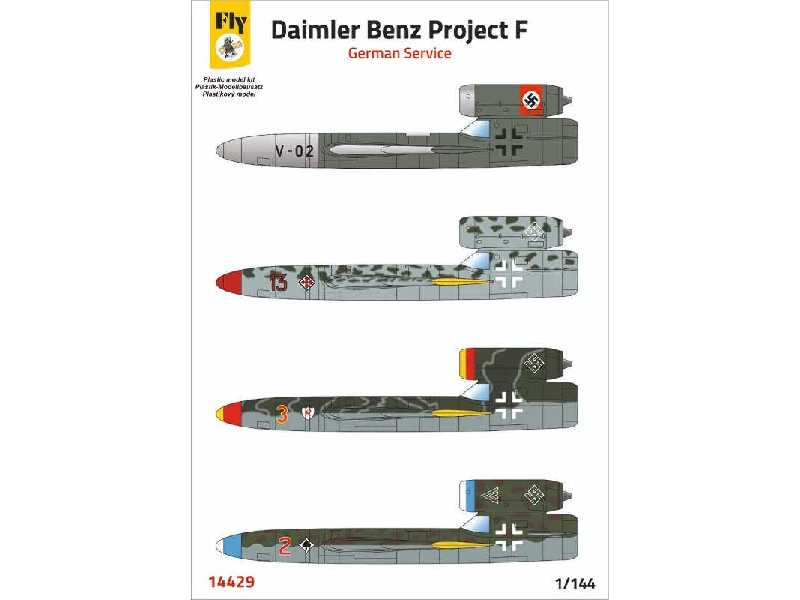 Daimler Benz Project F - lotnictwo niemieckie - zdjęcie 1 Daimler Benz Project F - lotnictwo niemieckie - zdjęcie 1