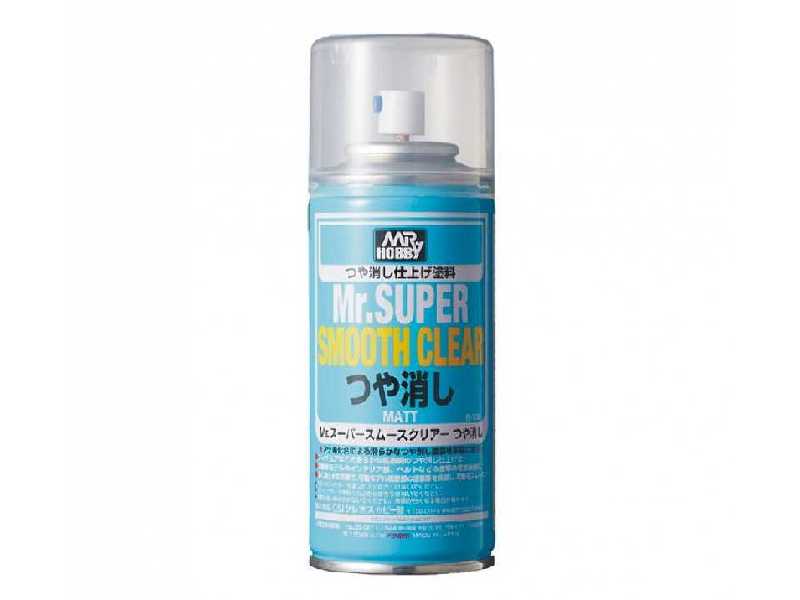 Mr.Super Smooth Clear Flat - lakier bezbarwny matowy - zdjęcie 1 Mr.Super Smooth Clear Flat - lakier bezbarwny matowy - zdjęcie 1