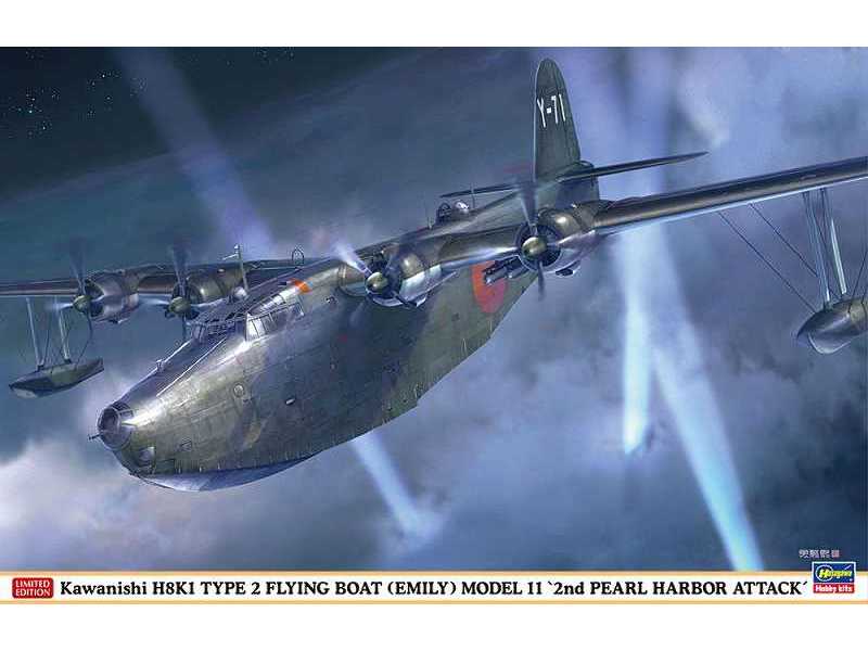 Kawanishi H8k1 Type 2 (Emily) Model 11 japońska łódź latająca - zdjęcie 1 Kawanishi H8k1 Type 2 (Emily) Model 11 japońska łódź latająca - zdjęcie 1