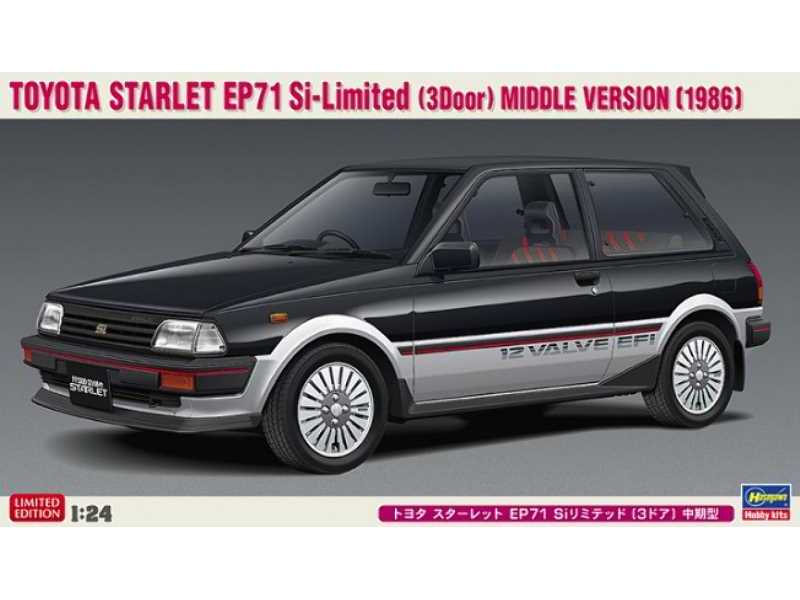 Toyota Starlet Ep71 Si-limited (3 Door) Middle Version (1986) - zdjęcie 1 Toyota Starlet Ep71 Si-limited (3 Door) Middle Version (1986) - zdjęcie 1