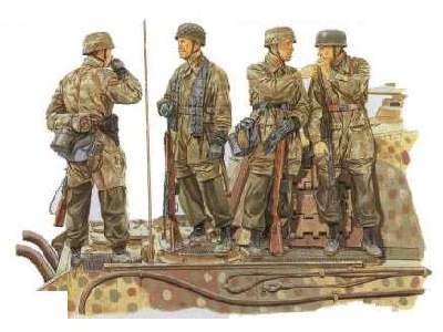 Figurki 3rd Fallschirmjager Division (Ardennes 1944) - zdjęcie 1