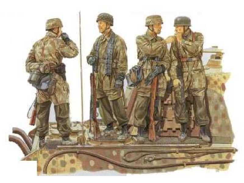 Figurki 3rd Fallschirmjager Division (Ardennes 1944) - zdjęcie 1