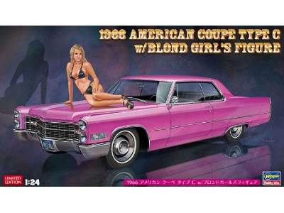 52232 1966 American Coupe Type C W/Blond Girl's Figure - zdjęcie 1