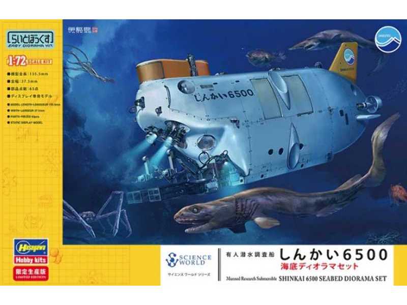52236 Manned Research Submersible Shinkai 6500 Seabed Diorama Se - zdjęcie 1