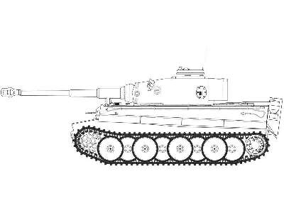 Tiger 1 - wczesna wersja produkcyjna - zdjęcie 2