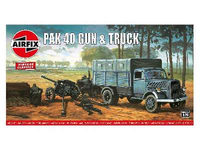Opel Blitz & Pak 40 Gun - Vintage Classics - zdjęcie 1
