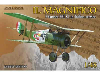 IL MAGNIFICO Hanriot HD. I in Italian service 1/48 - zdjęcie 1