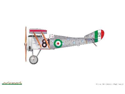 IL MAGNIFICO Hanriot HD. I in Italian service 1/48 - zdjęcie 4