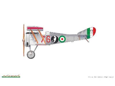 IL MAGNIFICO Hanriot HD. I in Italian service 1/48 - zdjęcie 5