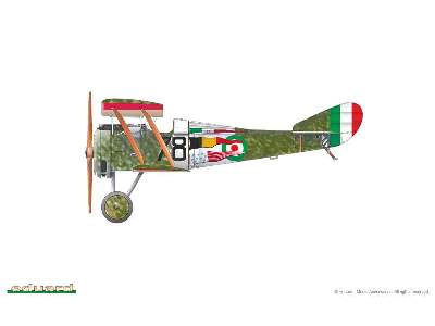 IL MAGNIFICO Hanriot HD. I in Italian service 1/48 - zdjęcie 6