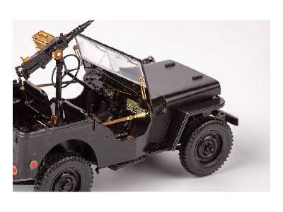 US Army 1/4 ton utility truck w/  trailer 1/35 - Takom - zdjęcie 5