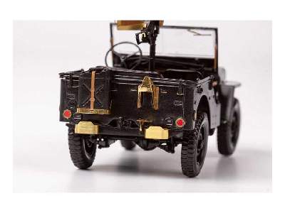 US Army 1/4 ton utility truck w/  trailer 1/35 - Takom - zdjęcie 6