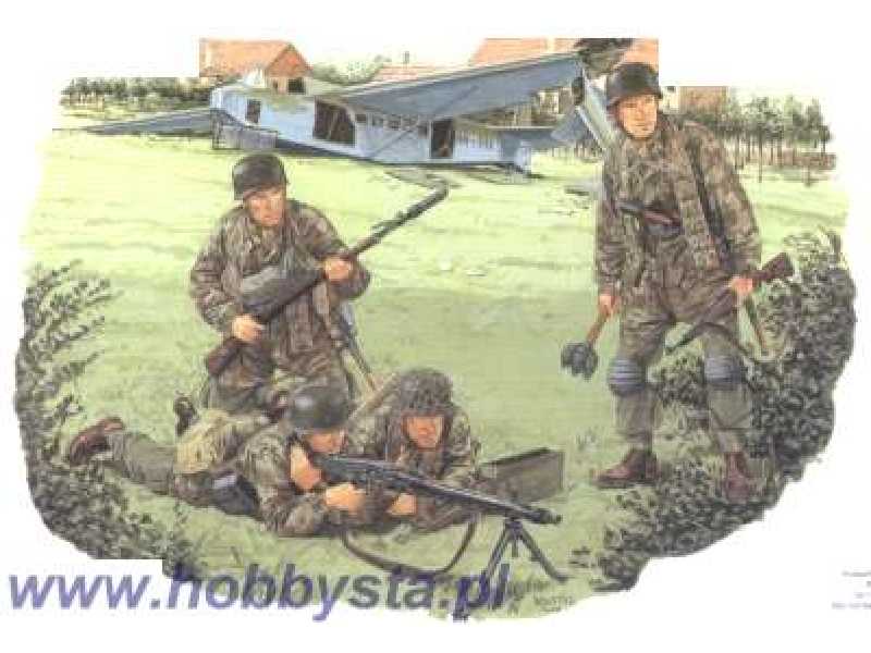 Figurki Fallschirmjäger Batalion 500 (Drvar 1944) - zdjęcie 1 Figurki Fallschirmjäger Batalion 500 (Drvar 1944) - zdjęcie 1