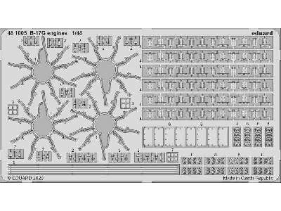 B-17G engines 1/48 - zdjęcie 1