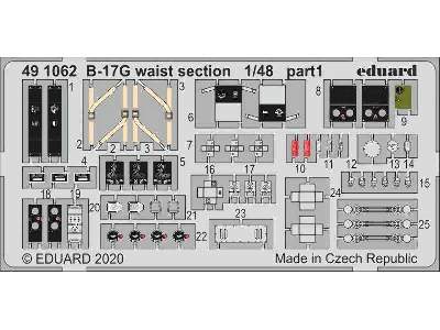 B-17G waist section 1/48 - zdjęcie 1