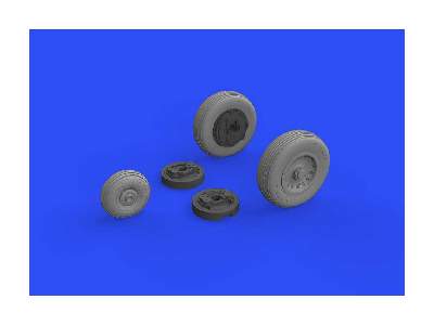 Mirage IIIC wheels 1/48 - Eduard - zdjęcie 5